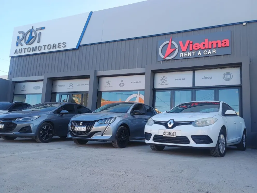 Viedma Rent a Car está ubicado en  la calle Caseros 1377 (Foto: Vanesa Schwemmler)