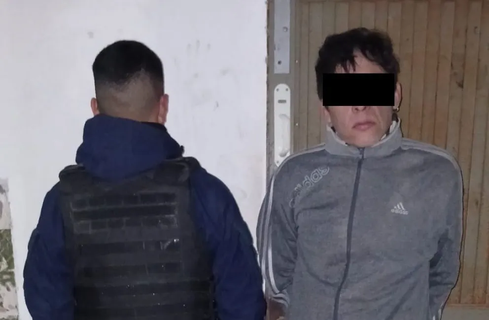 Detenido infraganti en Viedma. 