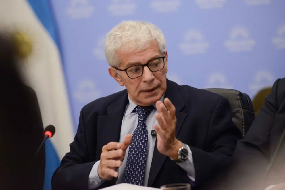 El ministro Mariano Cúneo Libarona.