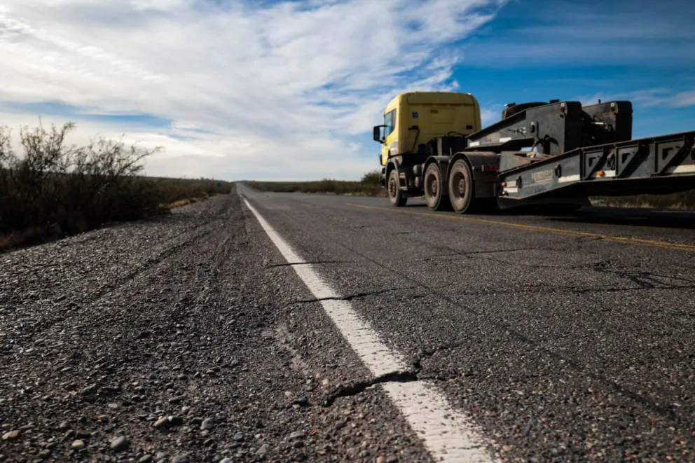 Apareció en la Ruta Nacional 3, muy cerca de Cagliero. Foto archivo.
