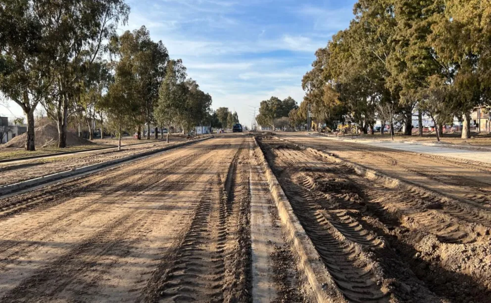 La obra comprende “la repavimentación de todo el sector del acceso hasta el bulevar Moreno.