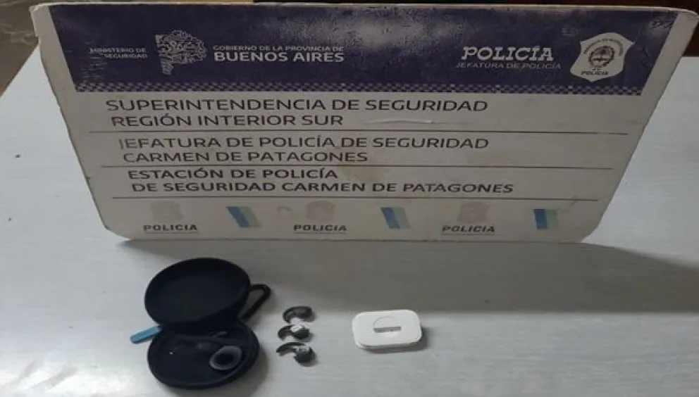 Parte de lo secuestrado por la Policía Comunal de Patagones. 