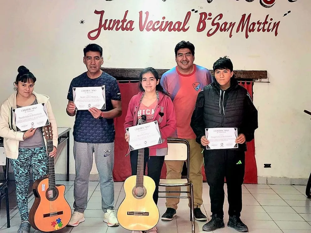 Algunos de los alumnos que participaron el año pasado. 