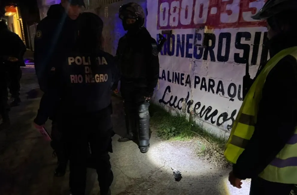 El hecho se registró en la intersección de las calles Guido y Zatti.