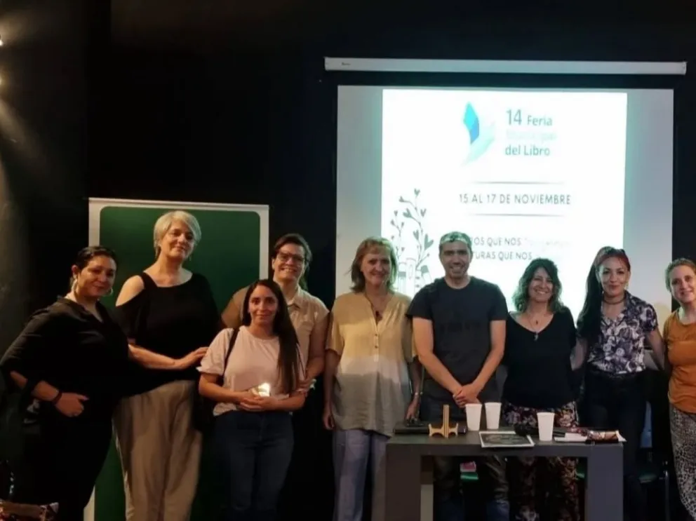 El equipo de producción de la revista, en una de las tantas actividades realizadas. 