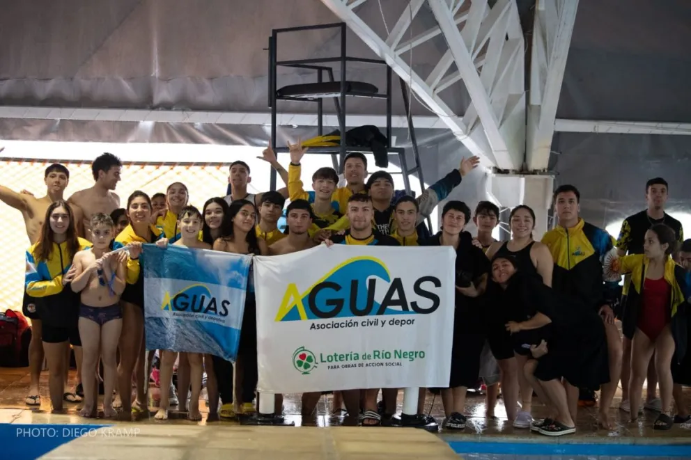 AGUAS se lució en Rosario. 