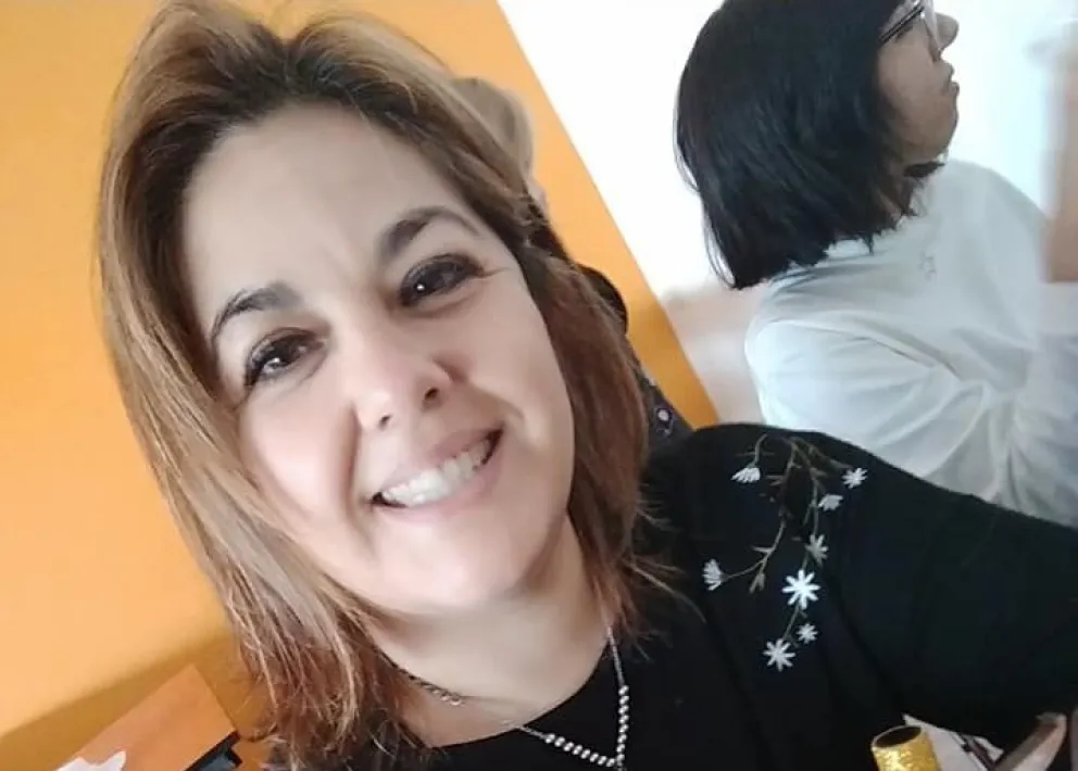 Claudia y una inmensa cruzada solidaria, tras una mala noticia. Foto Facebook. 