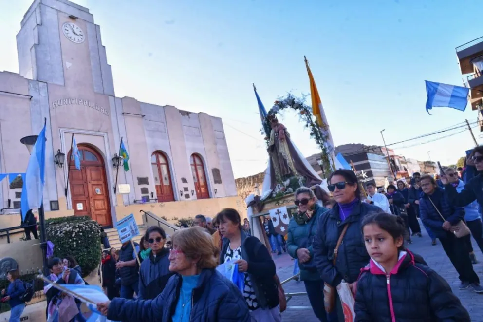 Como cada año la comunidad acompañó la celebración.