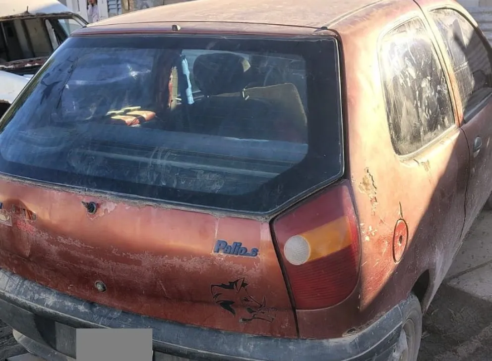 La persecución se inició por un alerta al 911. 