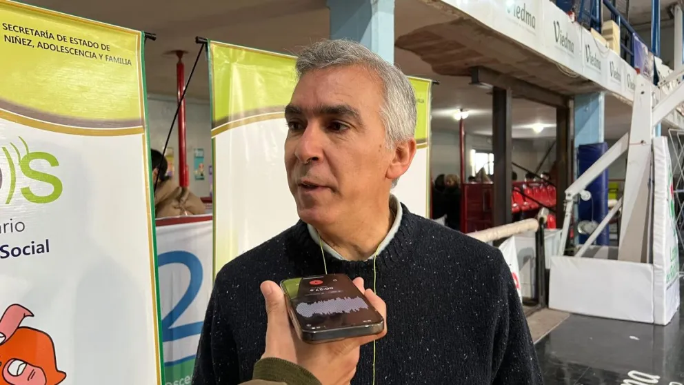 Facundo López en representación del Estado provincial. Fotos NoticiasNet. 