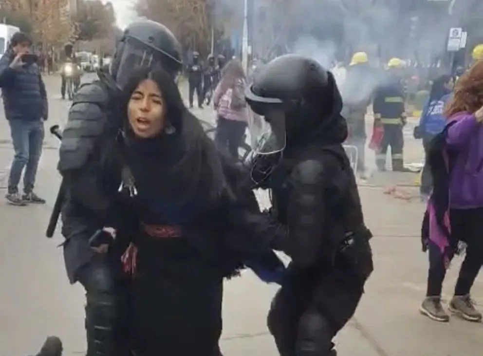 Actuó la policía neuquina.