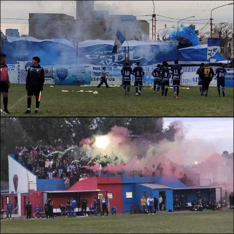 El estadio de Villa Congreso se colmó de público. 