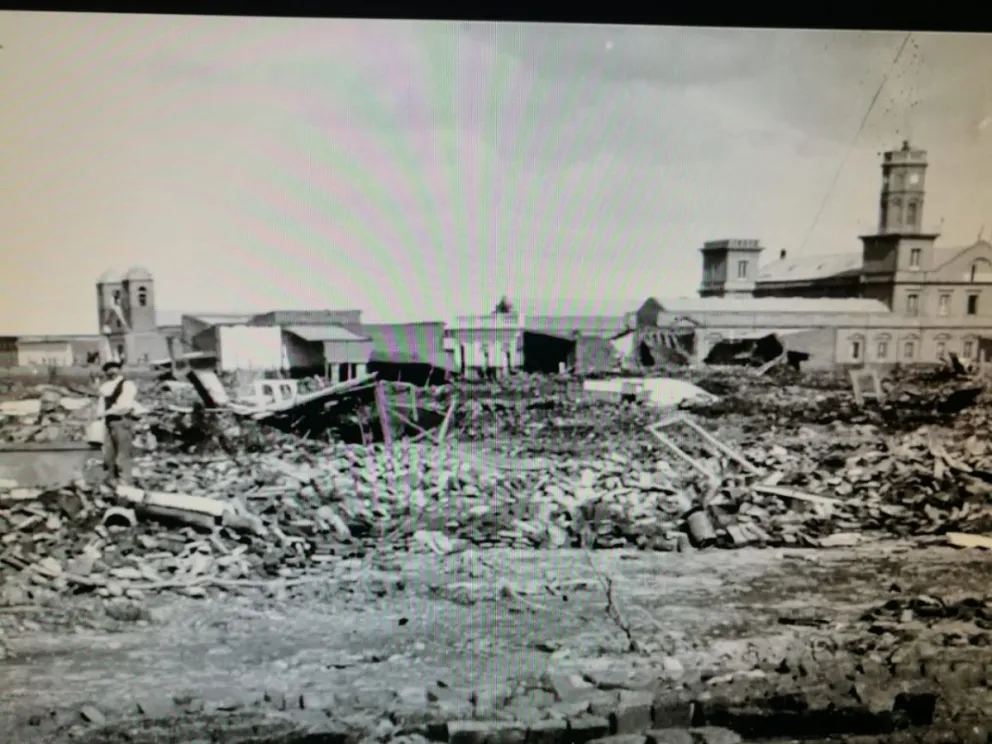 Las huellas del desastre, aquel 21 de julio de 1889. 