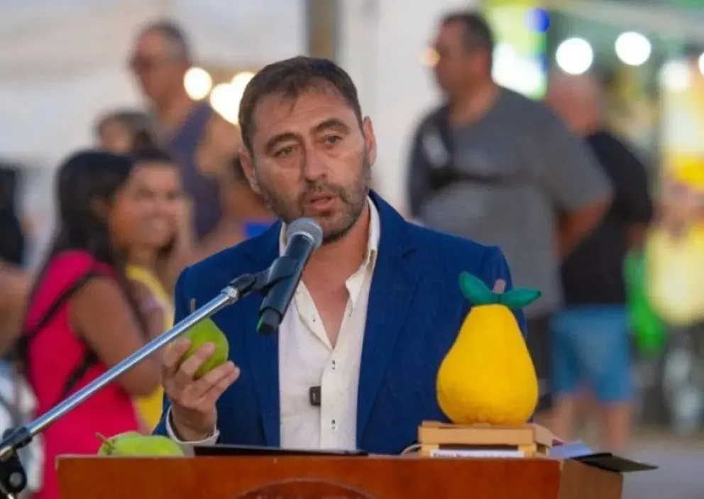 Marcelo Román, intendente de Allen.