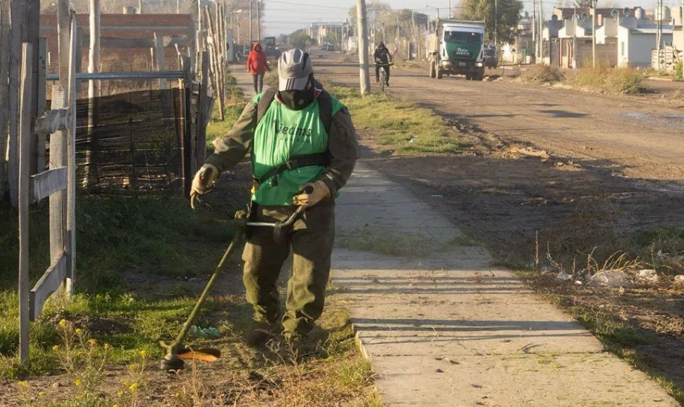 Desde este martes y hasta el viernes desplegarán maquinaria y personal.
