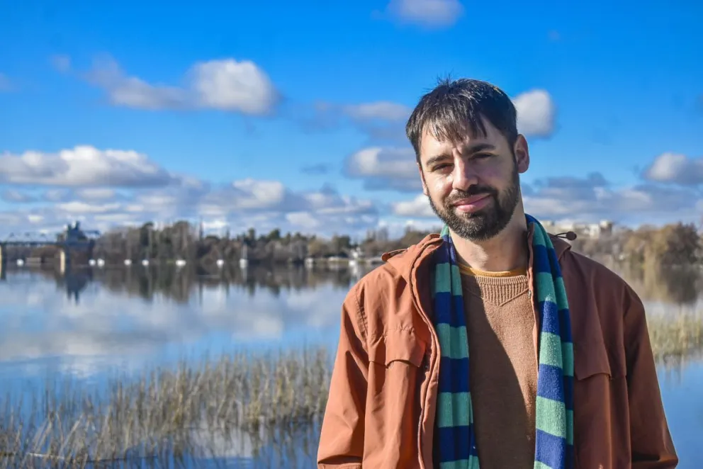 El viedmense Luciano Nacci es uno de los que encabeza la iniciativa. 