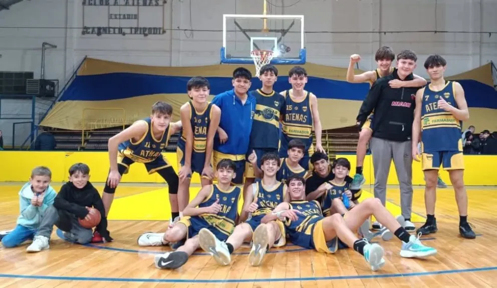 Atenas se quedó con el triangular de la Liga Federal Formativa. 