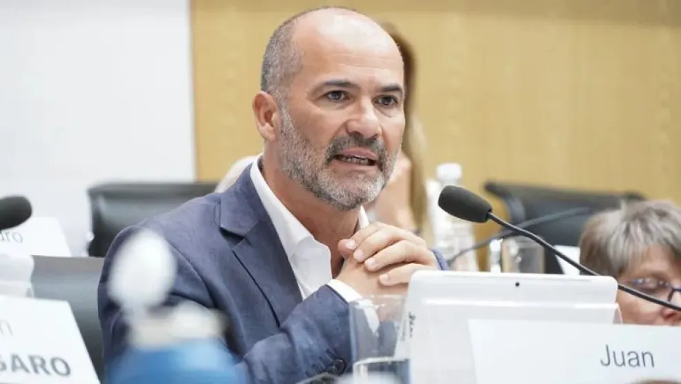 El presidente del PRO Río Negro, Juan Martin.