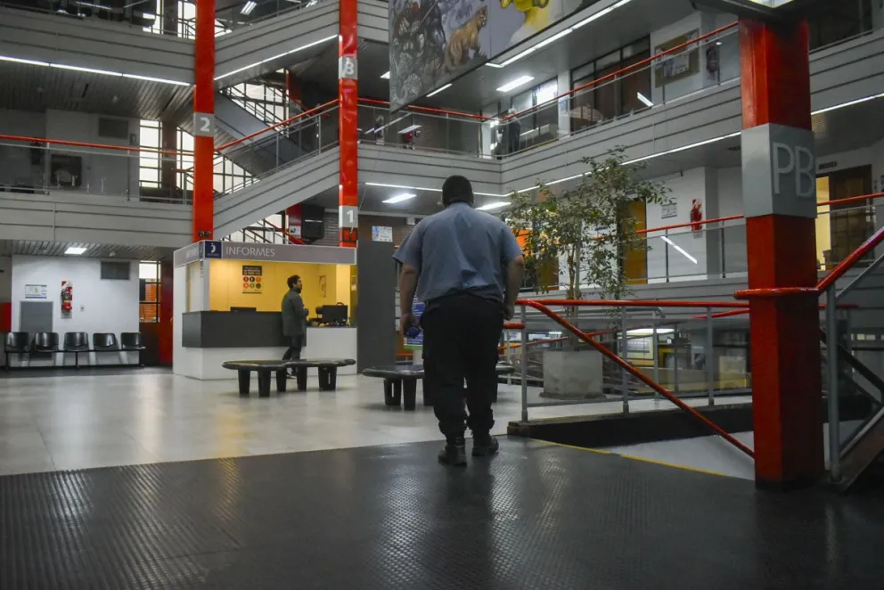 Audiencia por lesiones graves en el Poder Judicial de Viedma. 