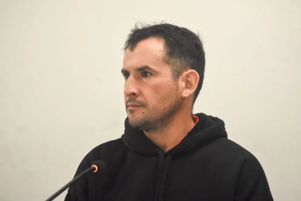 González Conrado nuevamente con actitud desafiante. Fotos NoticiasNet / Vanesa Schwemmler. 