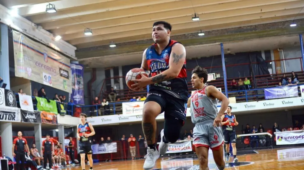 Será la segunda temporada de Cáceres en Viedma. 