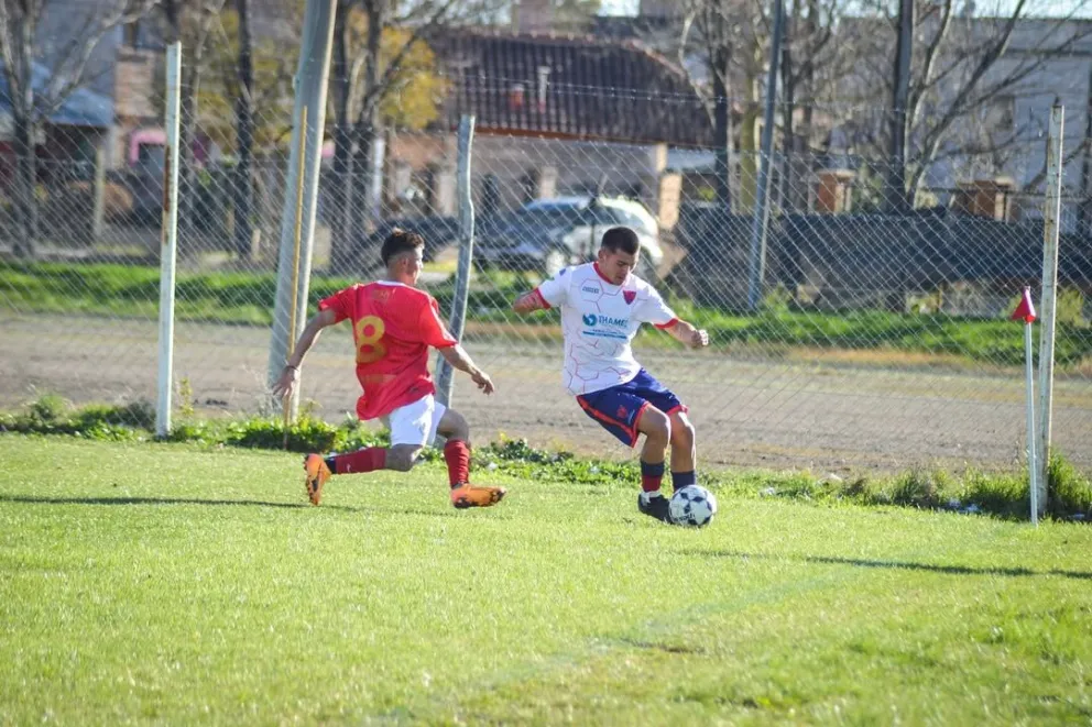 Las acciones en la cancha de barrio Don Bosco.