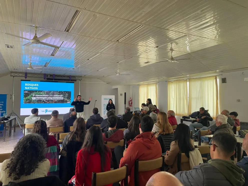 Las jornadas se realizaron en la Sociedad Rural de Carmen de Patagones. 