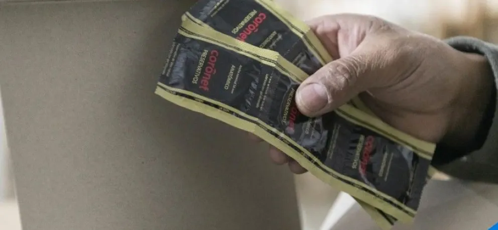 La provincia ya distribuye las cajas con preservativos en nosocomios rionegrinos.