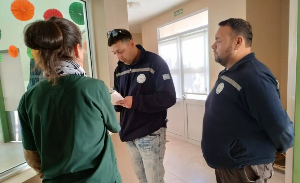 Inspecciones generales de Defensa Civil de Patagones en establecimientos de la tercera edad. 