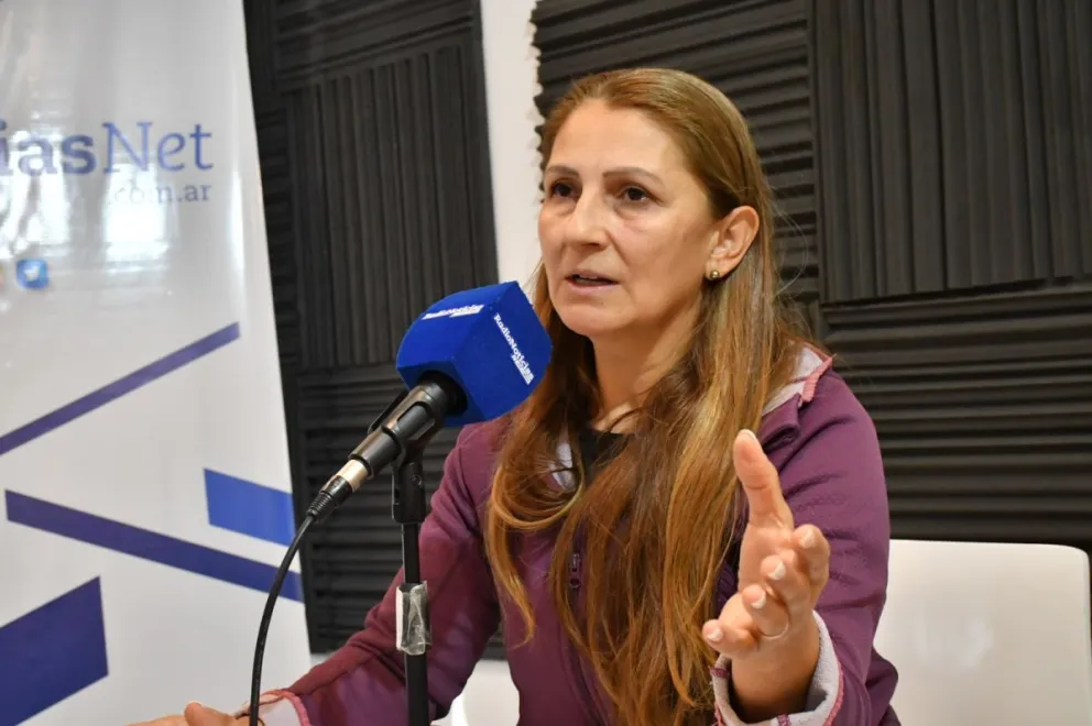 Adriana Fabi, madre de Gabriel Mandagaray. 