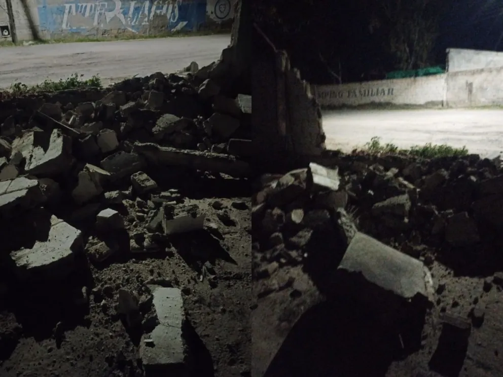 Se inició una investigación de oficio por el delito de "daño".