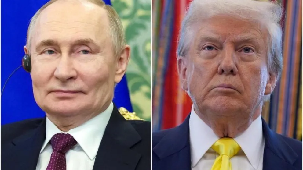 Vladímir Putin y Donald Trump.