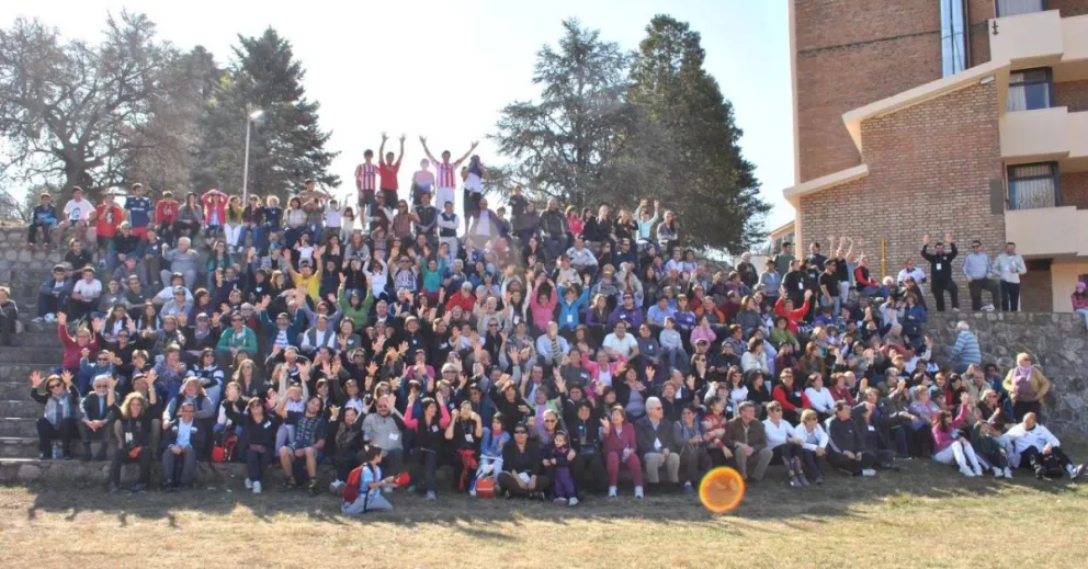 Equipo viedmense de Amigos del Diabético en Córdoba. 