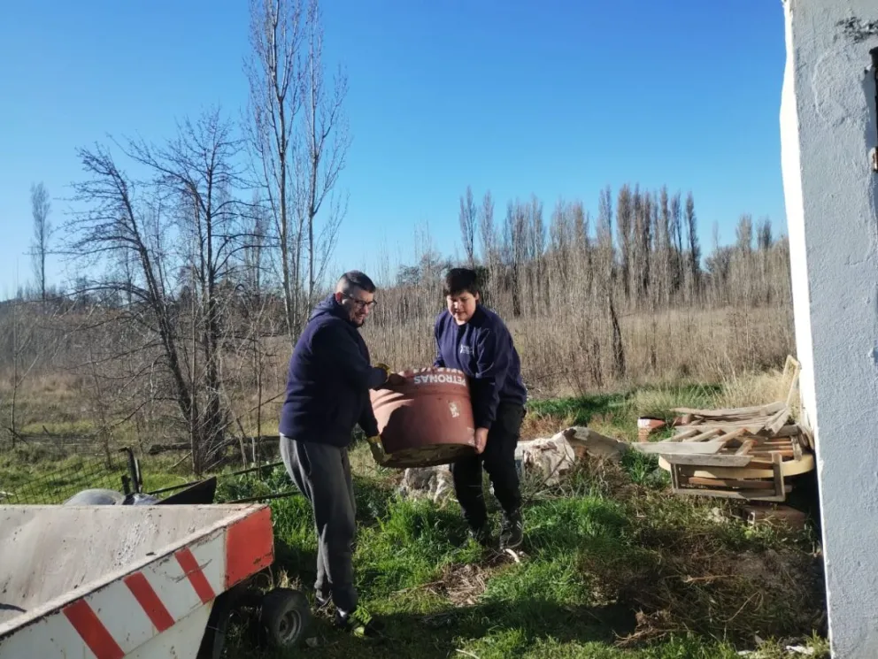 Se avanza en la renovación de las cañerías de gas y la puesta en marcha de la pileta.