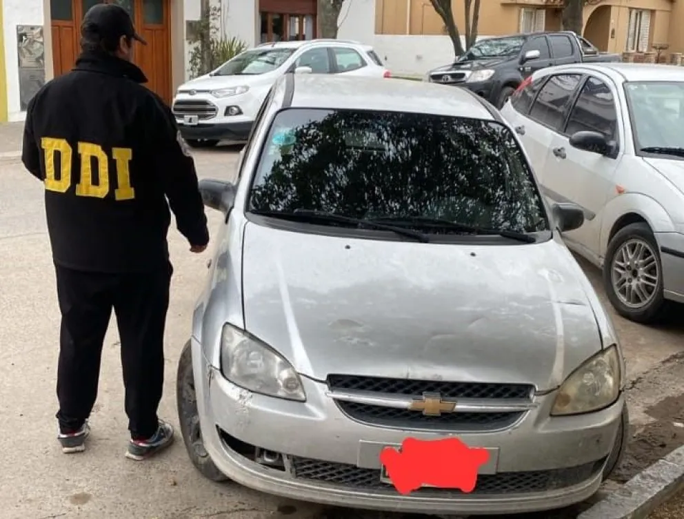 El vehículo quedó secuestrado en la Estación de Policía Comunal de Patagones. 