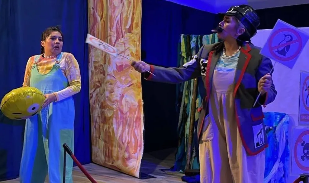 Cascaruda y Chinchimoye invitan a recorrer otros mundos con la obra "Pu Ngenko".