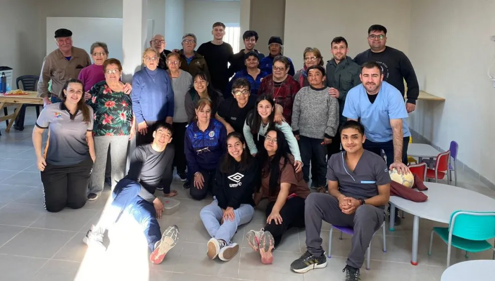 La jornada incluyó una serie de actividades lúdicas y motrices.