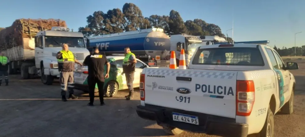 Rápida intervención del personal policial. 