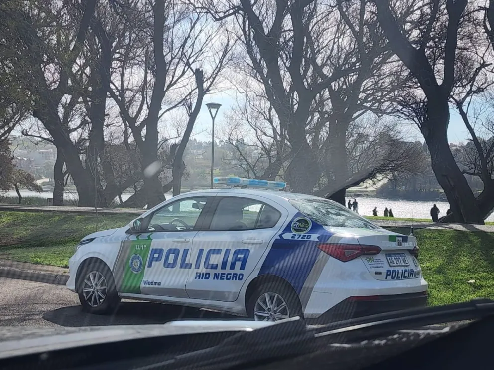 Trabajo policial en el último sitio donde se lo vio a Cristian Leonardo Procoppo. 