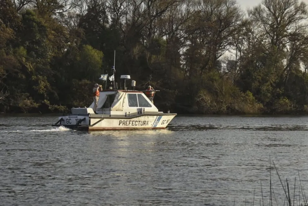 Cristian Leonardo Procoppo es buscado en ambos márgenes río abajo. Foto archivo.