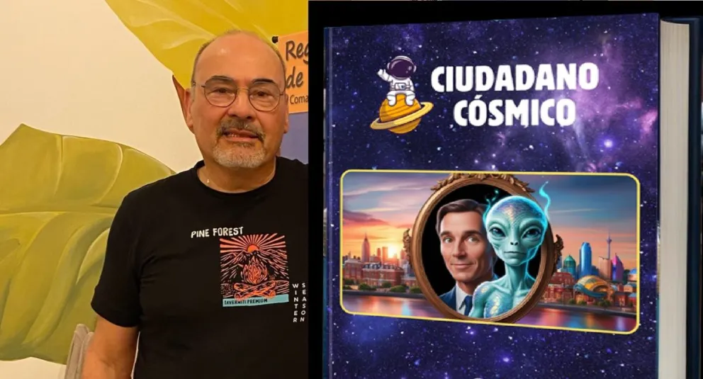 Guillermo Albín, pluma de alta calidad de Viedma, y su última obra. 