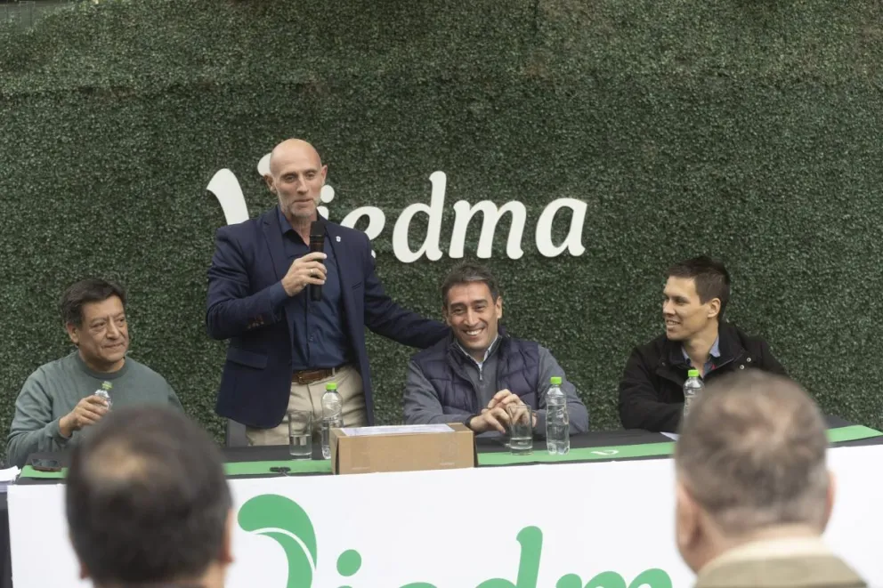 Alejandro Echarren, ministro de Obras Públicas de Río Negro. 