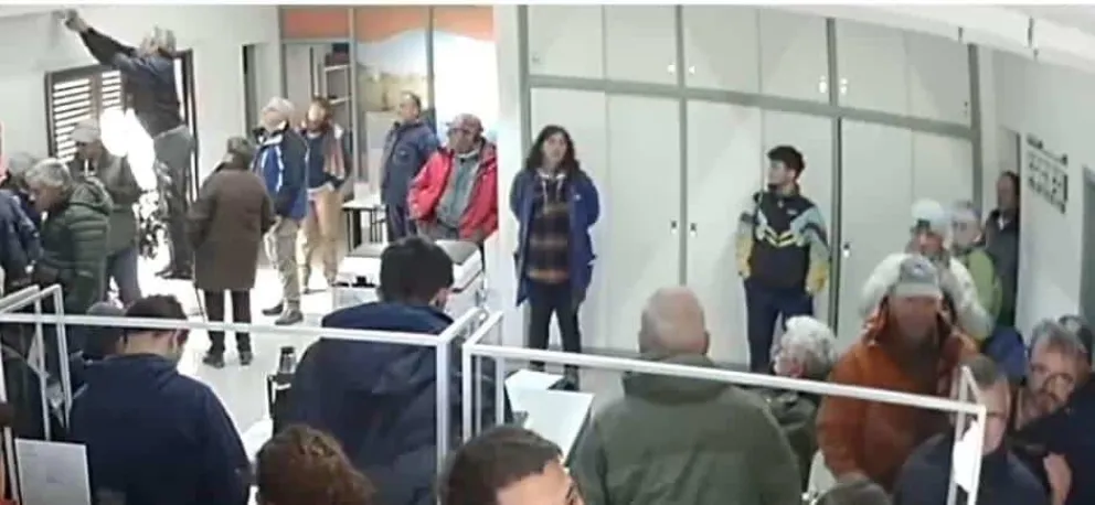 Los productores en la toma registrada en el año 2023.