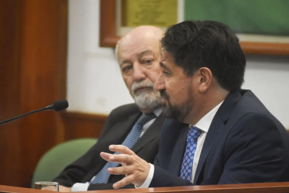 Gustavo Guerra Labayen, durante el juicio que se lleva a cabo en su contra. (Fotos: Vanesa Schwemmler)