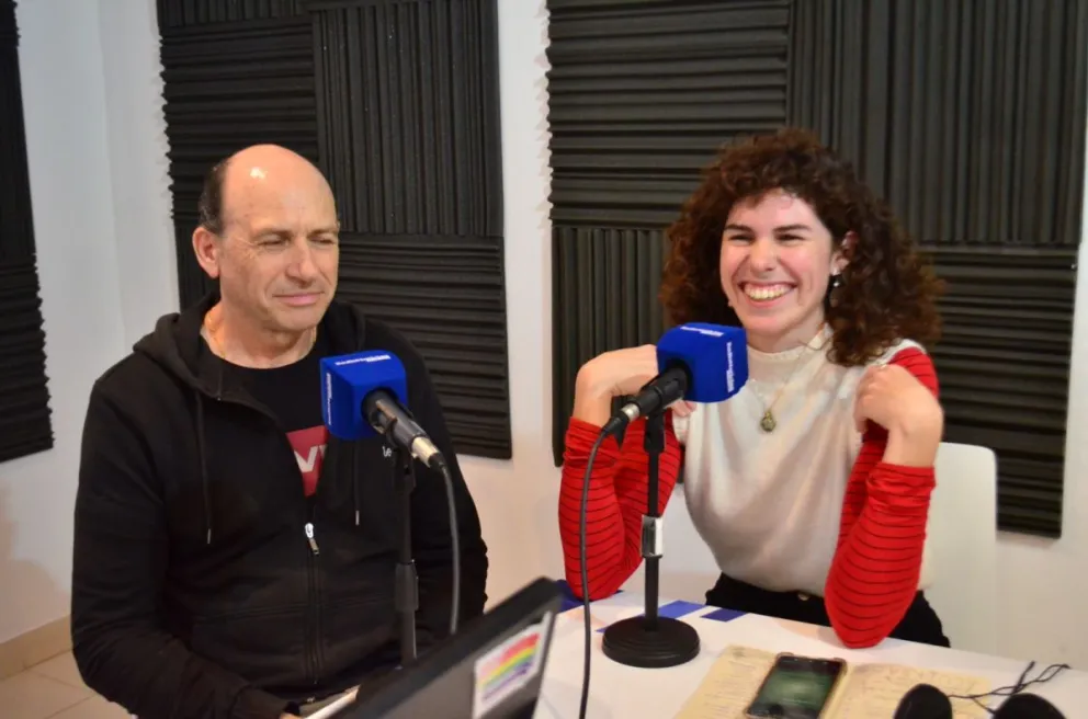 Eduardo y Giuliana Basso, amantes de la naturaleza y cara visible del vivero. Fotos Horacio Valderrama/ NoticiasNet. 