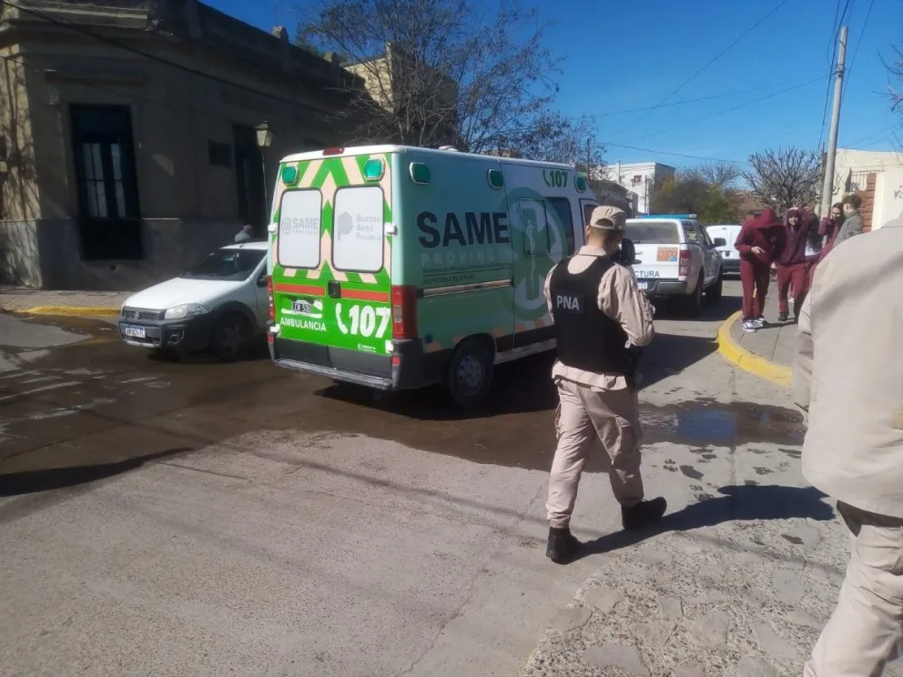 Operativo tras el hallazgo del cuerpo de Procoppo. 
