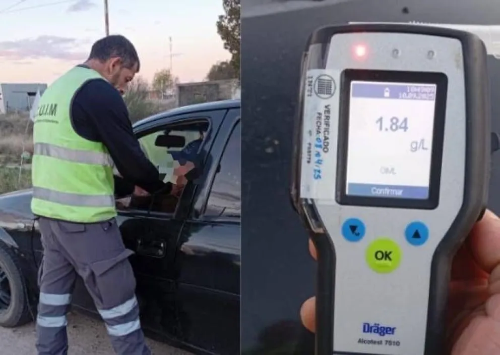 El automóvil fue secuestrado por personal municipal. 