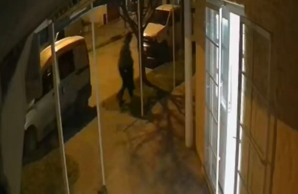 Captura del video con el que está trabajando la Justicia. 