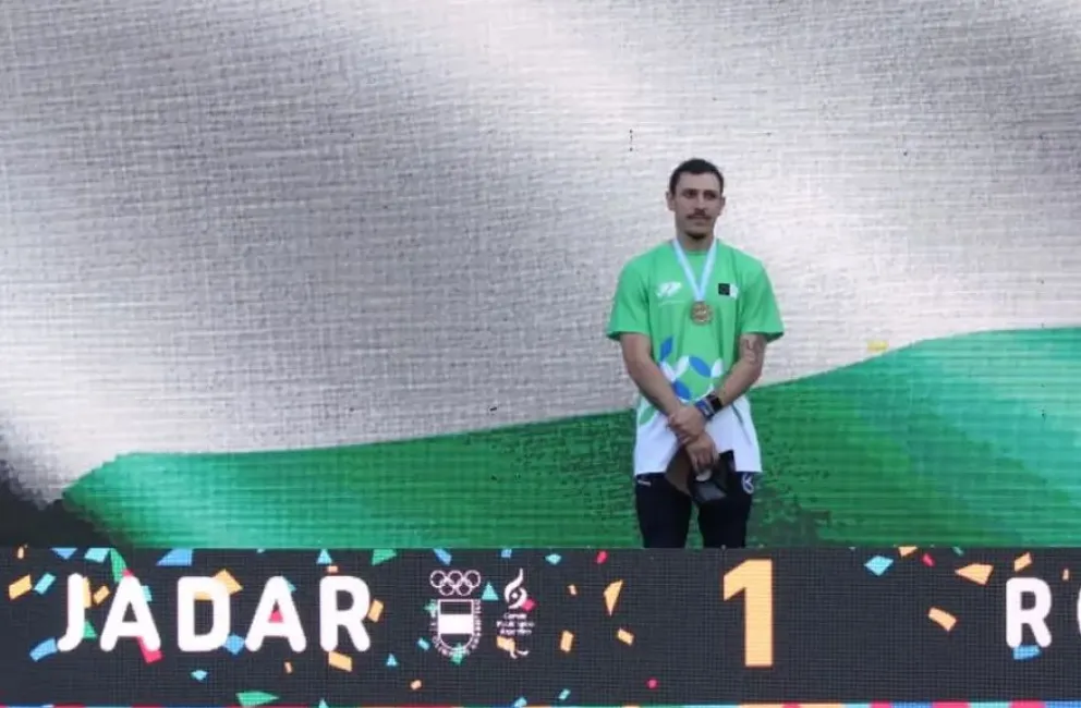 El viedmense Kevin Sábado obtuvo medalla de oro en Tiro con Arco
