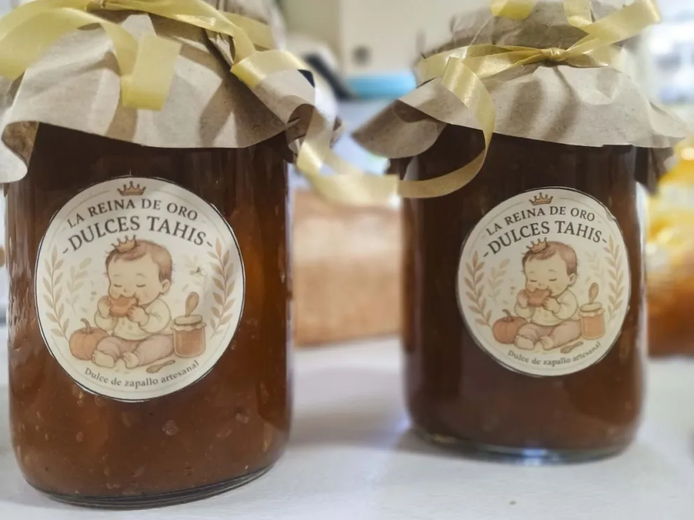 Los dulces de zapallo son todo un éxito, al igual que sus tortas (Fotos: Vanesa Schwemmler).